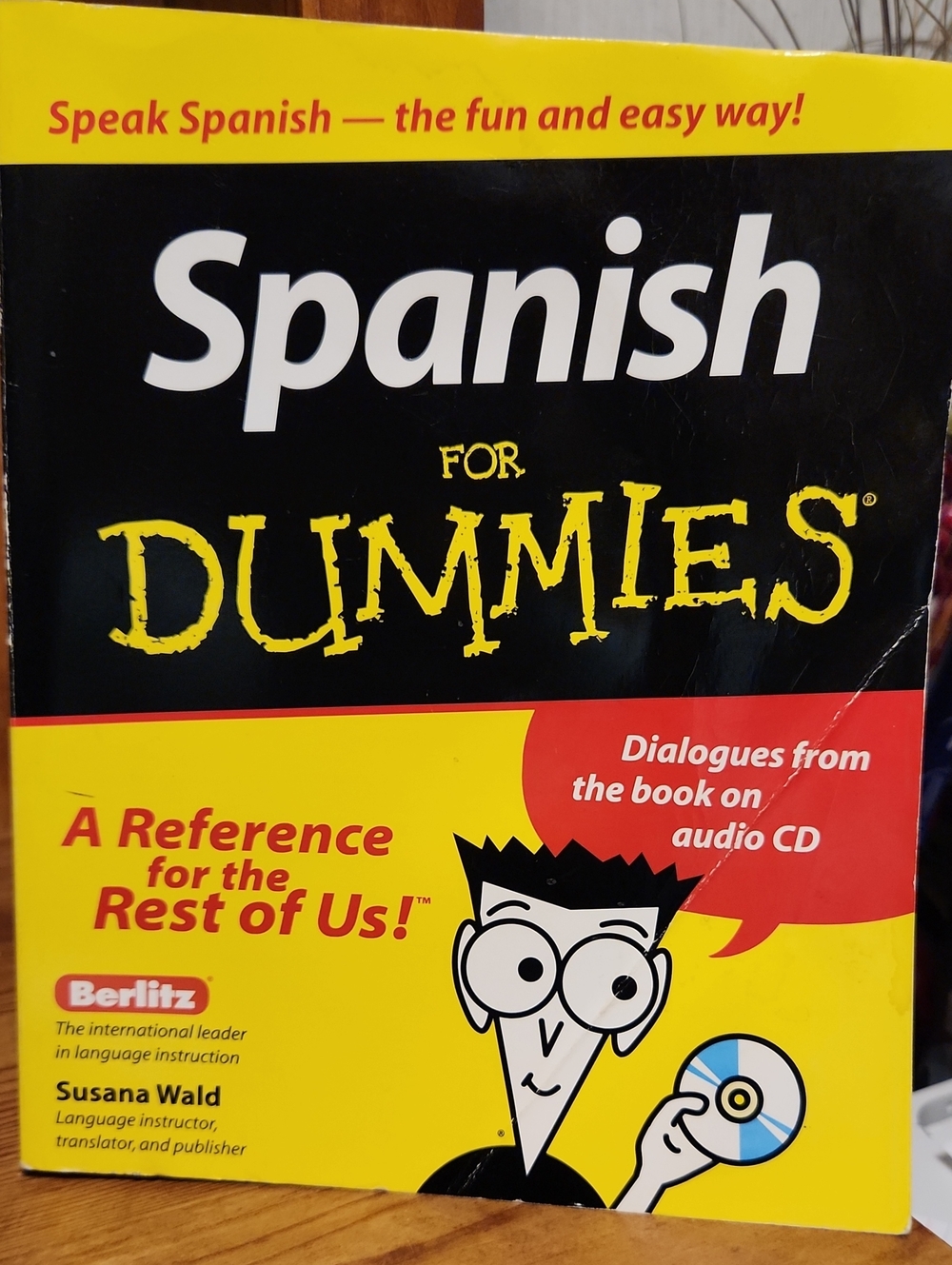 Spanish For Dummies Paperback — Includes CD